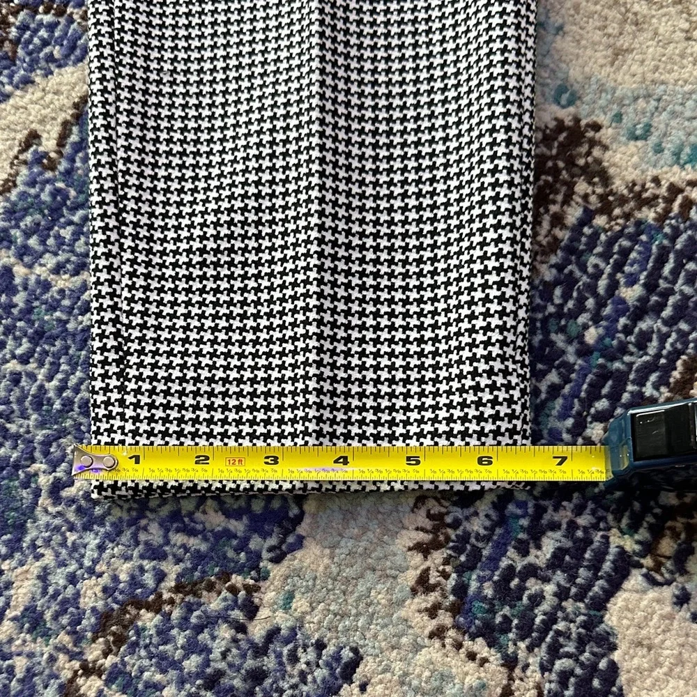 WHBM White House Black Market Houndstooth Dress Pants NWOT Sz 4 - Picture 4 of 10
